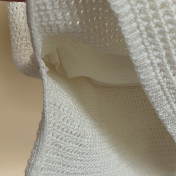 White Knit Skirt - Picture 3 of 5